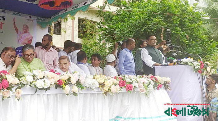 কারো নিষেধাজ্ঞায় বাংলাদেশের নির্বাচন থেমে থাকবে না : কাদের